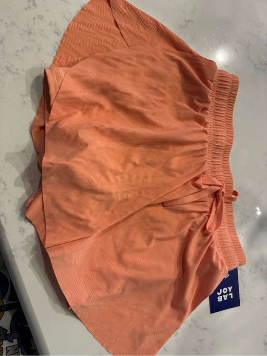 JoyLab Pants - JoyLab Coral Peach Elastic-Waist Athletic Shorts